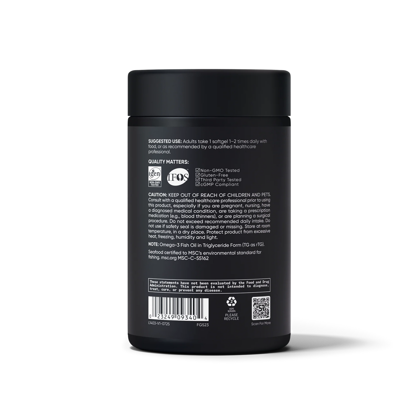 Omega-3 Fish Oil from Wild Alaska Pollock