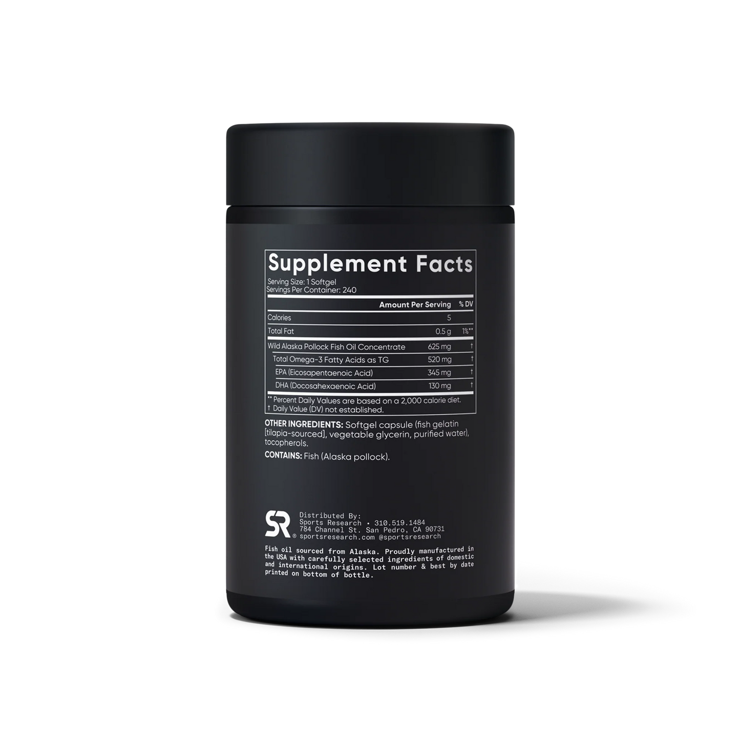 Omega-3 Fish Oil from Wild Alaska Pollock